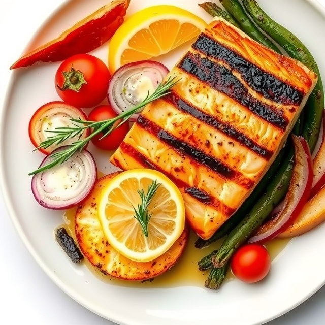 Grilled Salmon
